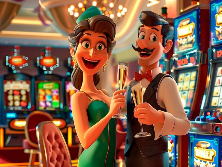 French Roulette betting table with chip placements